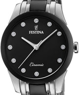 Festina Reloj Analógico para Mujeres de Cuarzo con Correa en Acero Inoxidable F20499/3