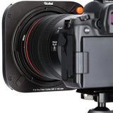 Rollei Juego de Soporte para filtros MK 3. Soporte Rectangular con Filtro CPL magnético de Cristal Gorlilla®, Anillos adaptadores de 52 a 82 mm y Bolsa de Filtro