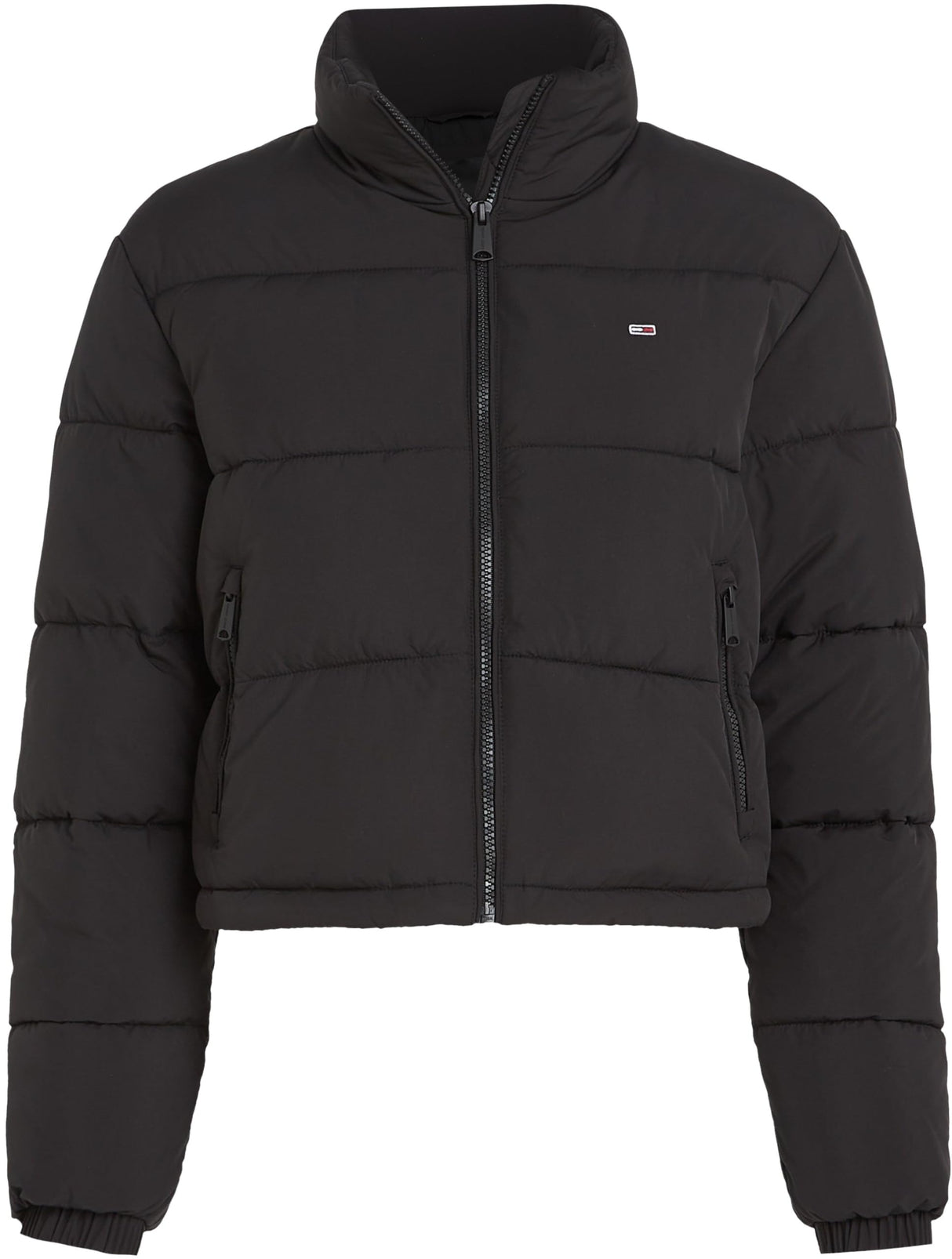 Tommy Jeans TJW CRP ESSENTIAL PUFFER Chaqueta acolchada Mujer, Negro (Black), L