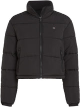 Tommy Jeans TJW CRP ESSENTIAL PUFFER Chaqueta acolchada Mujer, Negro (Black), L