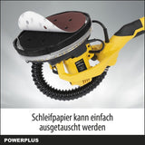 POWERPLUS POWX0479 - Lijadora para paneles de yeso 1050w 225mm