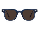 Tommy Hilfiger Gafas de Sol TH 2126/S BLUE/BROWN 48/22/150 hombre