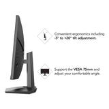 KOORUI Monitor 27 Pulgadas,Monitor Gaming 240Hz, Pantalla Ordenador QHD2560 x 1440p,1ms, HDR10, 90% DCI-P3, Adaptive Sync, VESA 75 * 75mm, Negro