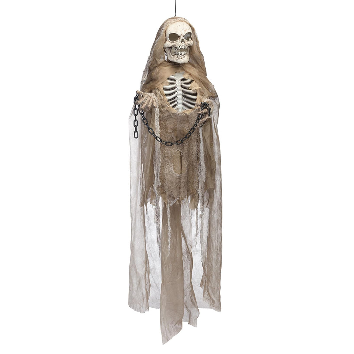 Boland- Halloween Decoración Colgante Cascabeles de Hueso, Multicolor, 183 cm (73123)