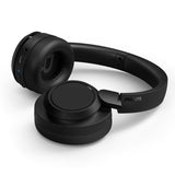 Philips Audio TAH6509BK/00 Auriculares Over-Ear inalámbricos Bluetooth con ANC, Compatible con asistentes de Voz, hasta 70 Horas de reproducción de música - Negro