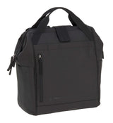 LÄSSIG Mochila cambiadora para bebés Bolsa cambiadora incl. accesorios cambiadores Mochila con cambiador producida de forma sostenible/Goldie Up Backpack black