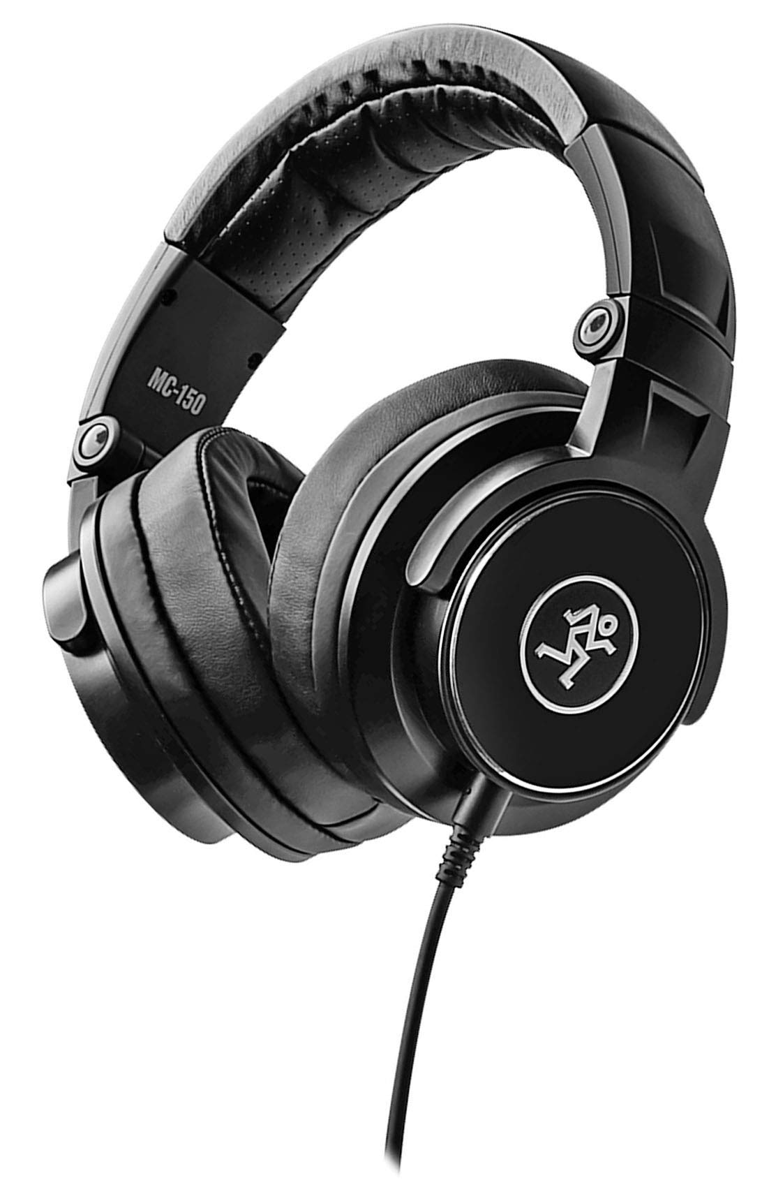 MACKIE MC-150 auriculares profesionales con transductores de 50 mm para monitorización en estudio, DJ, creación de contenidos y escucha doméstica