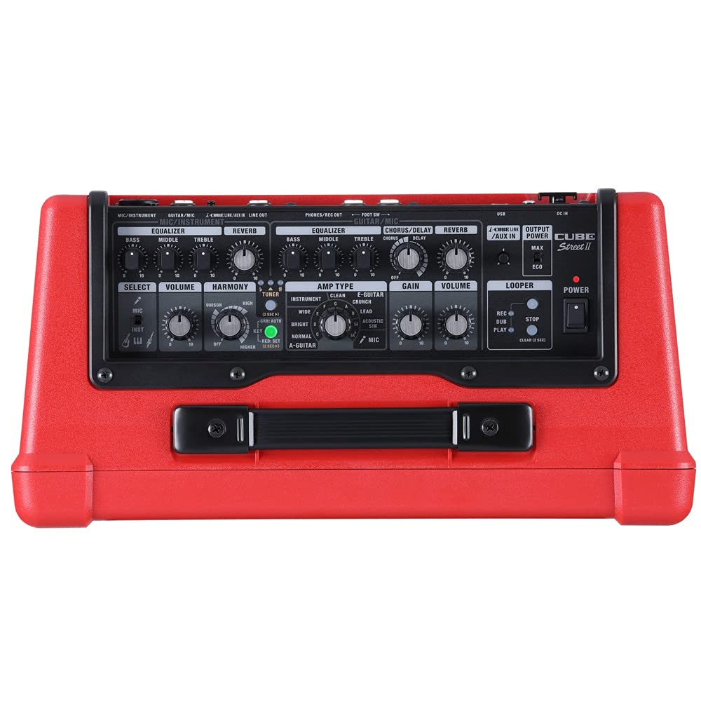 Amplificador estéreo portátil para actuaciones callejeras BOSS Cube Street II | Cube-ST2 | Nueva generación de la exitosa Serie Roland Cube, Ahora bajo la Marca BOSS