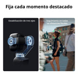 DJI Pack para Vlogs Osmo Pocket 4P, cámara Dos Objetivos, Tomas de Cine 4K