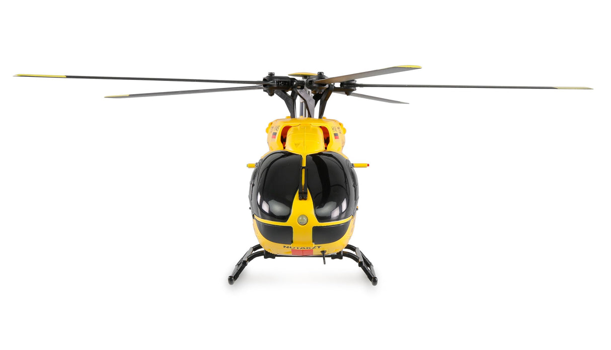 Amewi ADAC H145 - Helicóptero sin escobillas (6 Canales, 6 G, RTF, teledirigido, Modelo de Licencia), Color Amarillo