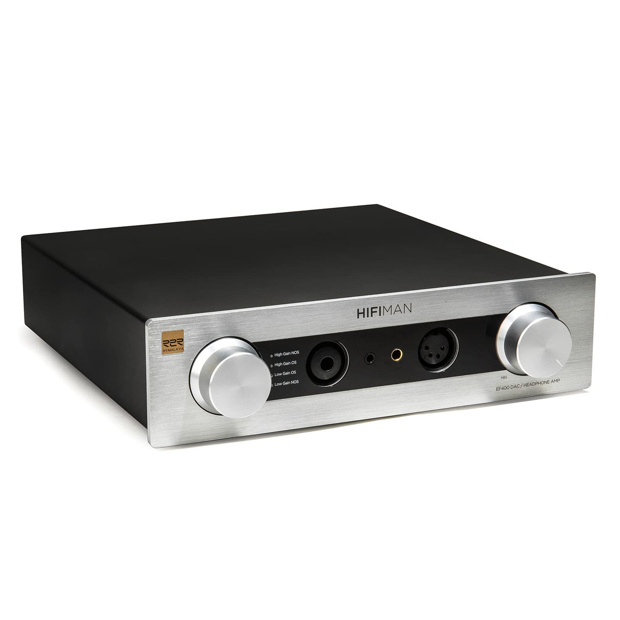 HIFIMAN Auriculares balanceados de escritorio EF400 DAC y amplificador con DAC Himalaya R2R, salida de 3,5/4,4/6,35 mm para audio doméstico, plateados