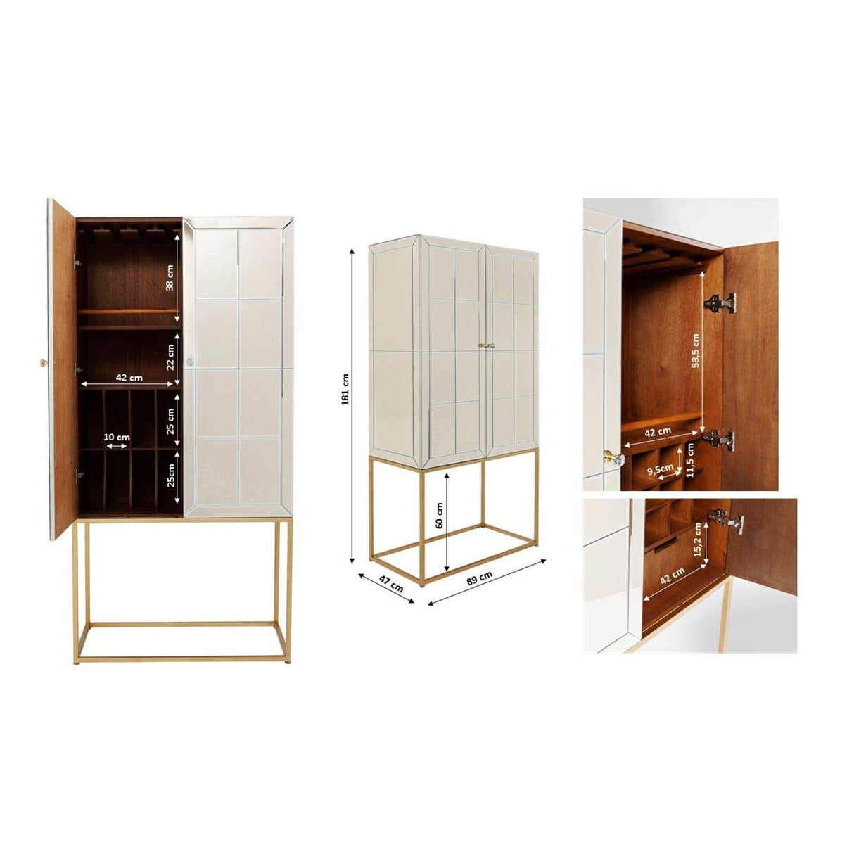 KARE Design 84265 Mueble Bar Luxury