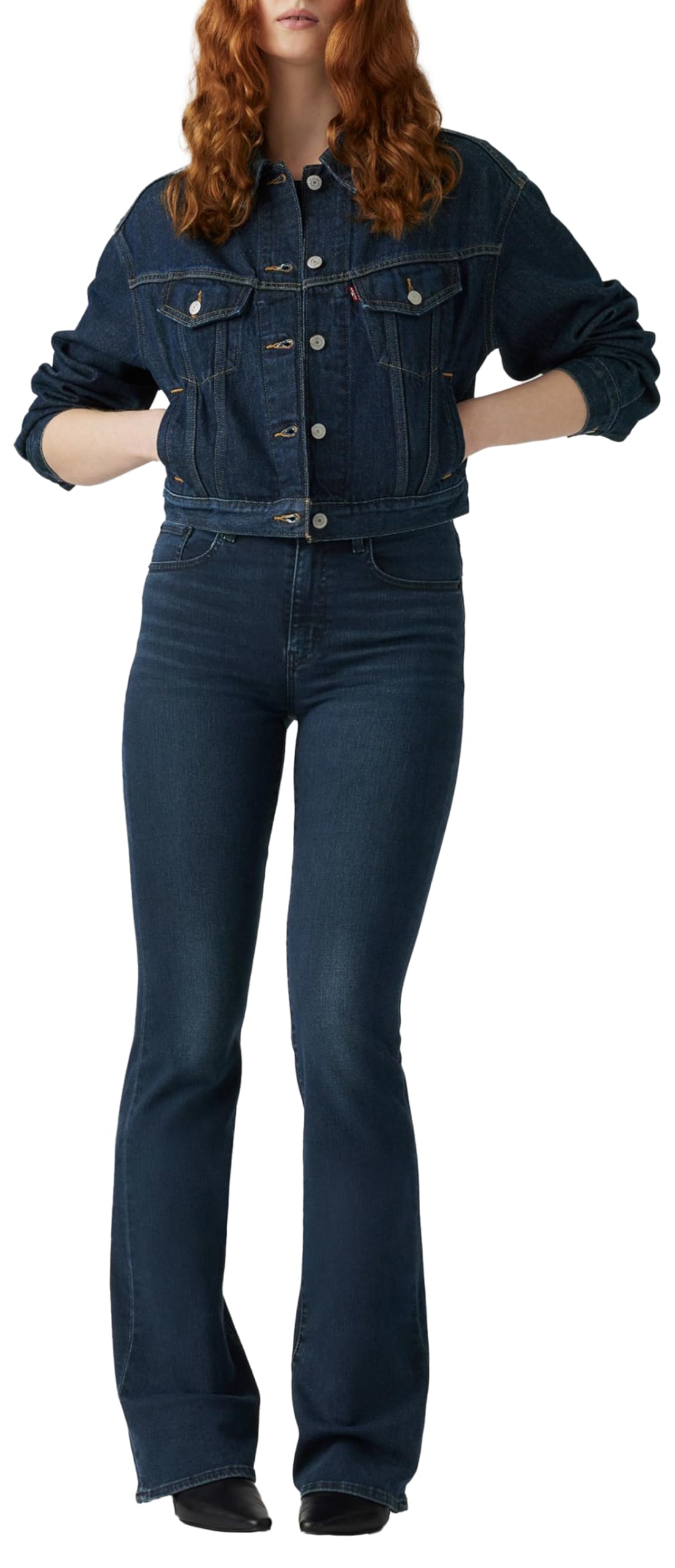 Levi's 726 HR Flare Jeans, Lots of Love, 30W / 30L Mujeres