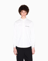 Armani Exchange Essential, Logo Signature Camiseta, Blanco Crudo, XXL Hombres