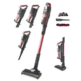 Hoover HF500 Plus Home HF522STH Aspiradora Escoba sin Cable, Accesorio 2 en 1, 45 min, Carga ultrarápida 2.5h, 15500 Pa, Dual led localizador de Polvo, Color Rojo