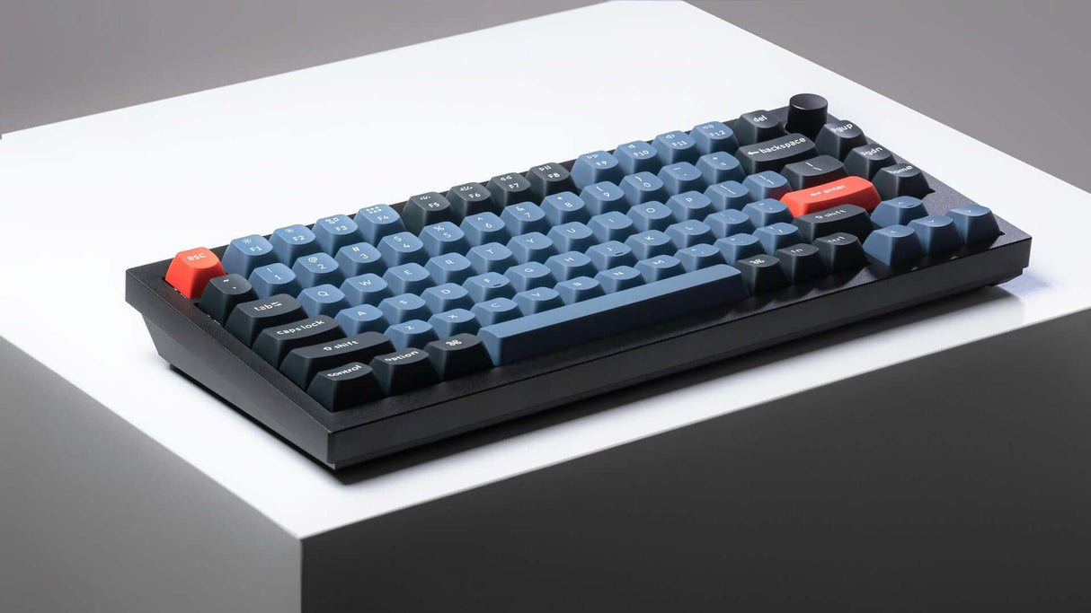 Key Q1 Knob 75% ALU RGB Gat Brown BK H Q1-M3-DE