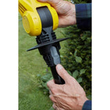 STANLEY FATMAX SFMCPH845M1-QW - Cortasetos de pértiga V20 con batería 4Ah, Longitud de Cuchilla 45 cm, Cabezal pivotante, Mango ergonómico