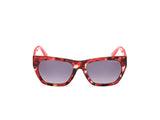 GUESS Gu00203-h Gafas, 54b Red Havana, 56/18/140 para Mujer