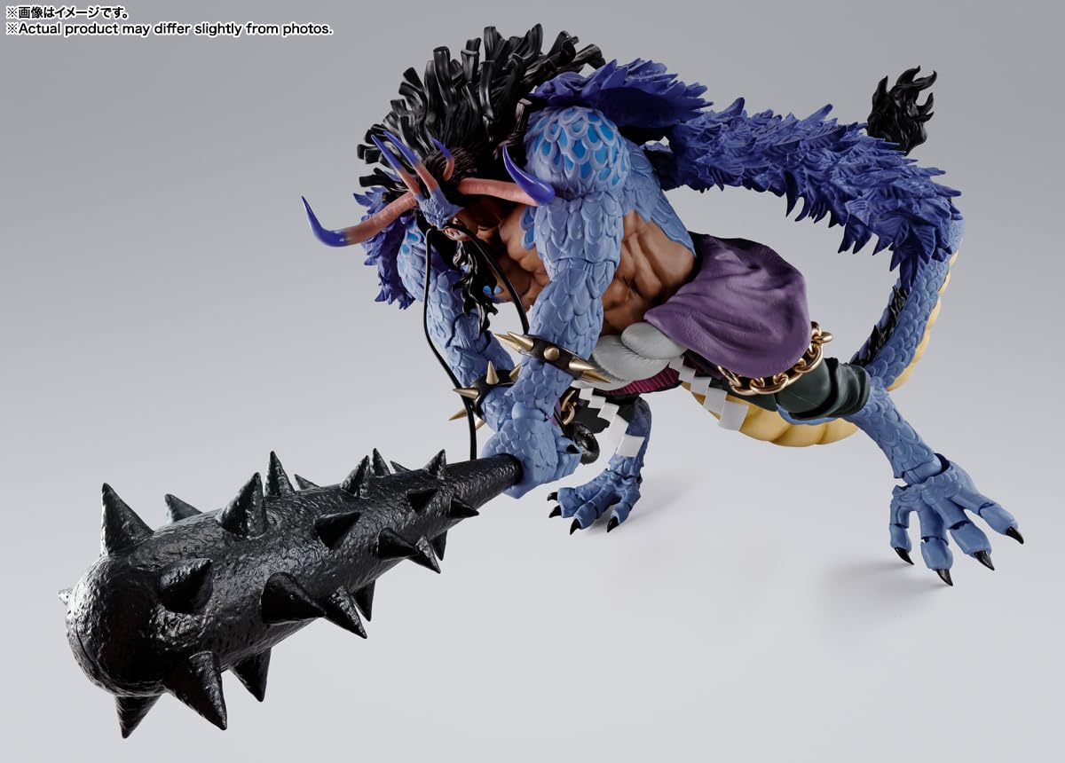 BANDAI Spirits Figura de una Pieza S.H. Figuarts Kaido Rey de Las Bestias (Forma Man-Beast) 25 cm