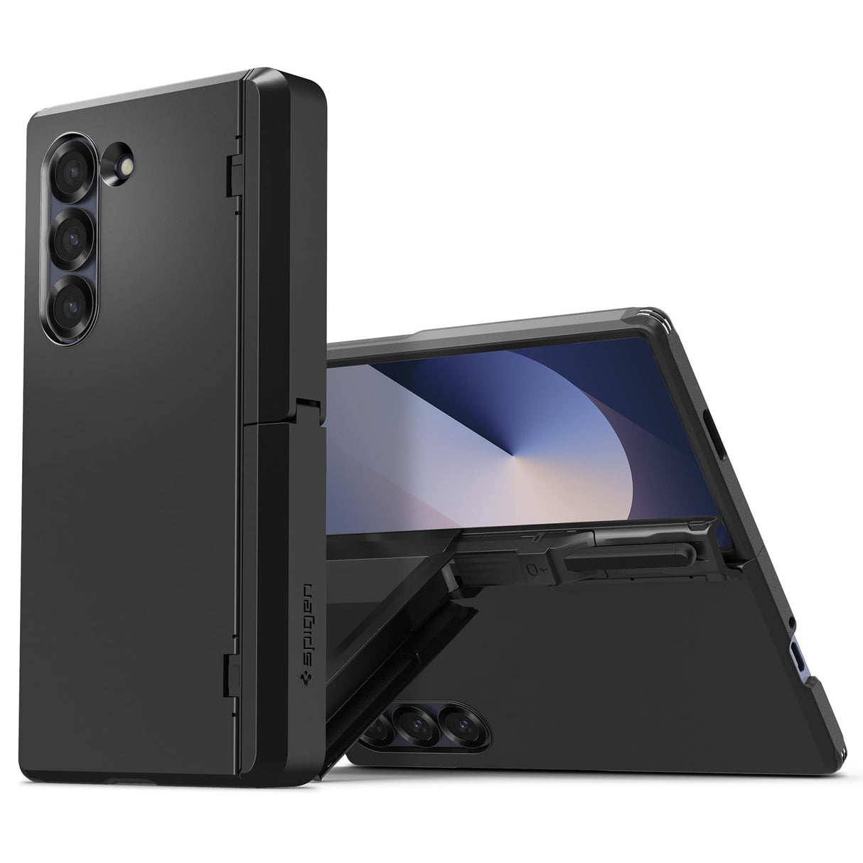 Spigen Funda Tough Armor Pro P Compatible con Samsung Galaxy Z Fold 6 - Negro