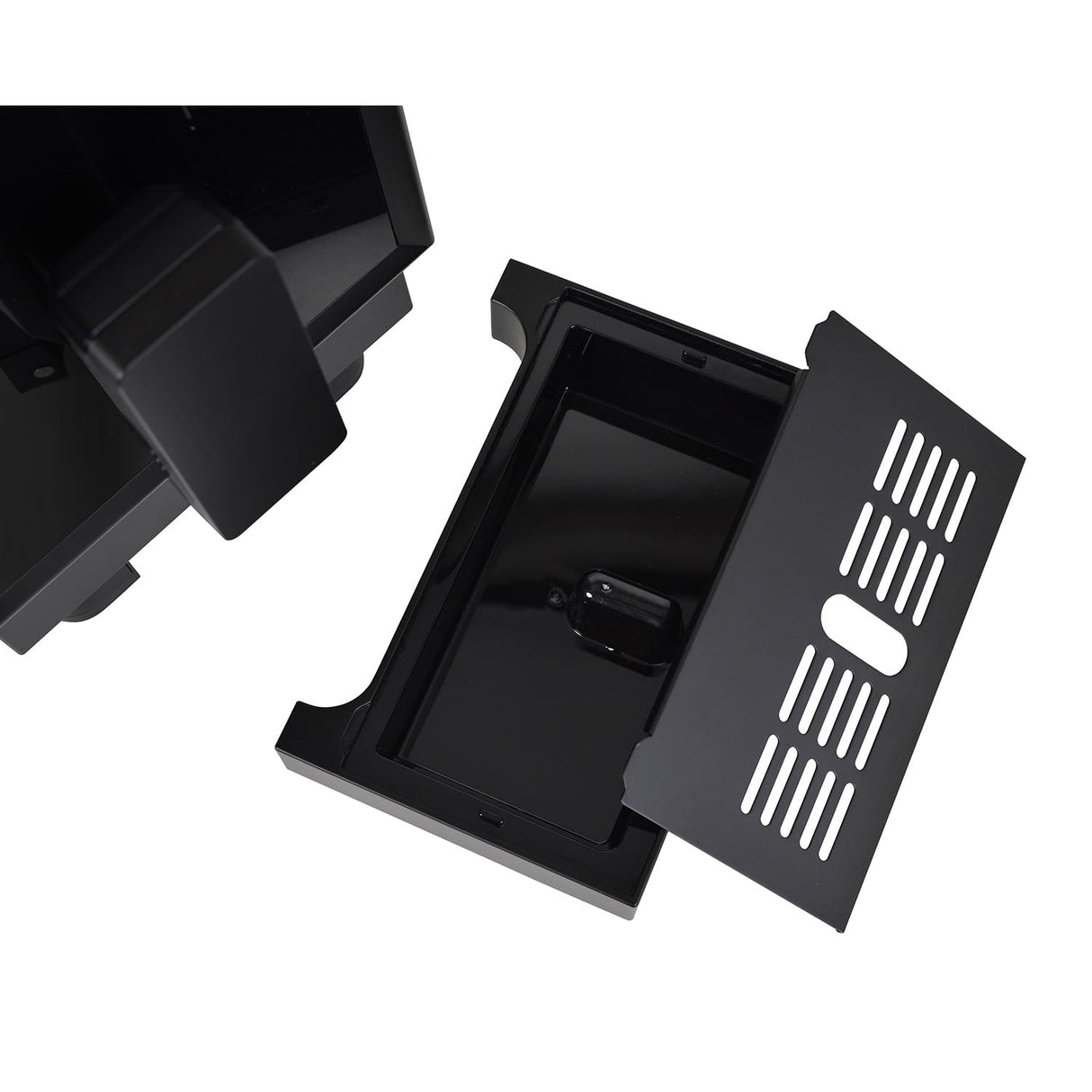 Silva Schneider Cafetera automática KVA 2400 | Compacta 18 cm | 19 Bar | Molinillo de acero inoxidable | Panel LED táctil | Modo de velocidad en 45 segundos – sin precalentamiento | Sistema Eco |