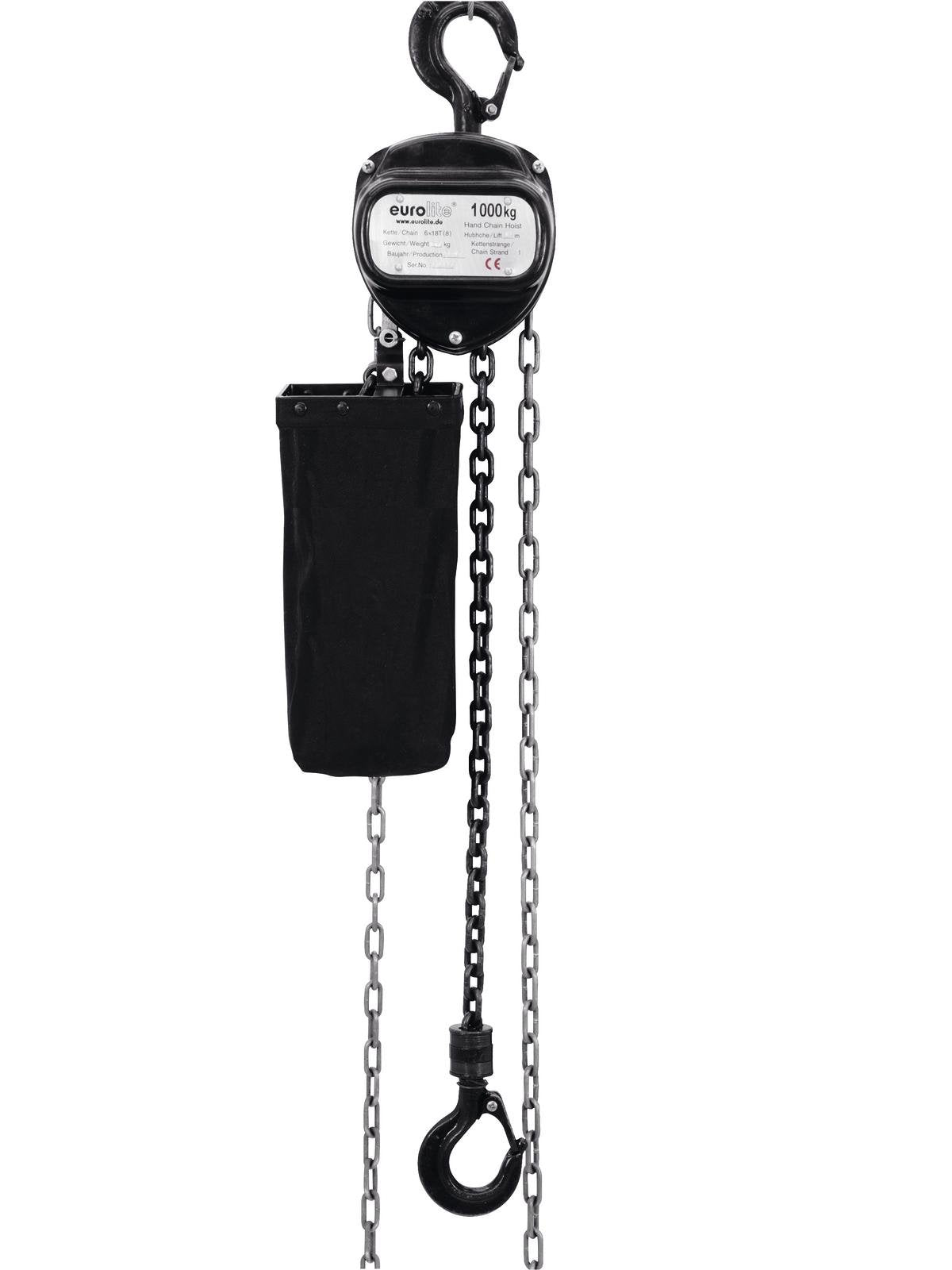 SAFETEX Bolsa cadena de carga 9 m cadena mano cadena / 18 m