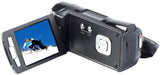 Somikon DV-812.HD Full HD - Videocámara (12 Mpx, 8x Digital Zoom, pantalla táctil de 2,7" (6,9 cm), puerto HDMI, lector de tarjetas SD/SDHC) (importado)