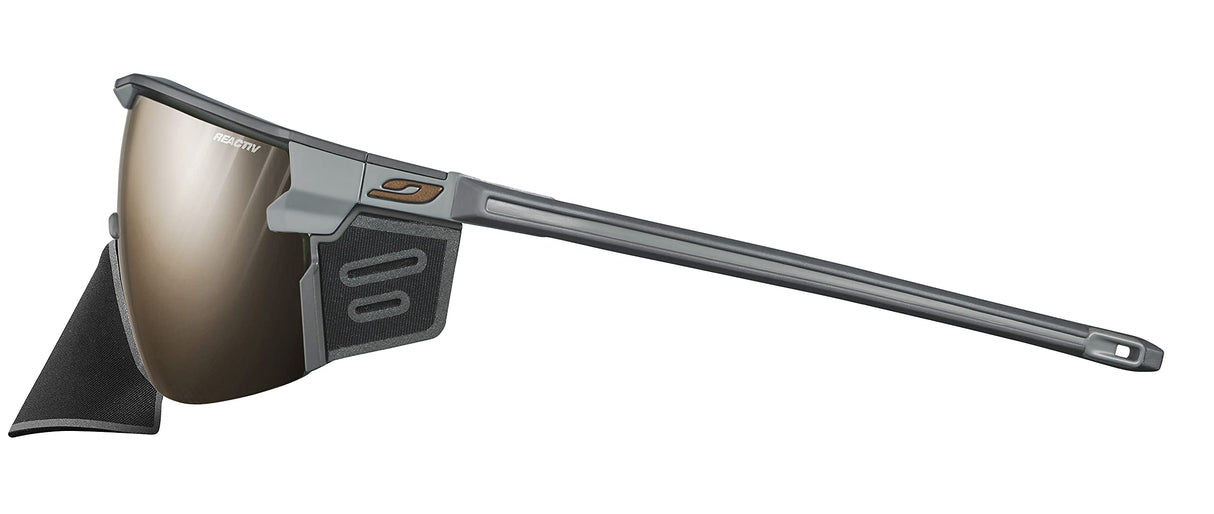 Julbo Ultimate Cover Gafas de Sol, Gris/Gris, L Unisex Adulto
