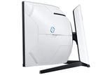 Samsung LS49AG952NUXEN - Monitor Gaming de 49" DQHD (5120x1440, VA, Quantum Mini-LED, HDMI 2.1, USB 3.0, DisplayPort, Curvo 1000R, 32:9, 240 Hz, 1ms, G-Sync, FreeSync, Auto Source Switch+), negro