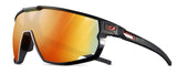 Julbo Rush Gafas DE Sol, Mate Negro/Shiny Negro, L Unisex Adulto