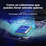 Lenovo Legion Pro 5 Gen10– Portátil Gaming IA 16" WQXGA (Intel Core i9-14900HX, NVIDIA GeForce RTX 5070, 32GB RAM, 1TB SSD, 240Hz, WiFi 6, Sin Sistema Operativo) QWERTY RGB 24 Zonas Español – Negro