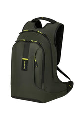 Samsonite Paradiver Light - Mochila portátil L+ 15.6 pulgadas, 48 cm, 24 L, Verde Selva