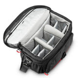 Hama Phoenix 170 - Funda para cámara fotográfica, Color Negro, Rojo, Moderno