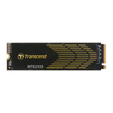 Transcend 1TB M.2 2280 SSD con disipador de Calor, hasta 7,400MB/s para PS5, computadoras de Escritorio, laptops, PCIe 4.0 NVMe Gen4x4 Internal SSD, 3D TLC NAND -TS1TMTE255S