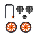 VEVOR Compresor de Aire Silencioso de 24L Compresor de Aire sin Aceite 1450W 2 CV Presión Máxima de 3,5 Mpa Motor sin Aceite 70dB para Reparación de Automóviles Inflado de Neumáticos Pintura a Pistola