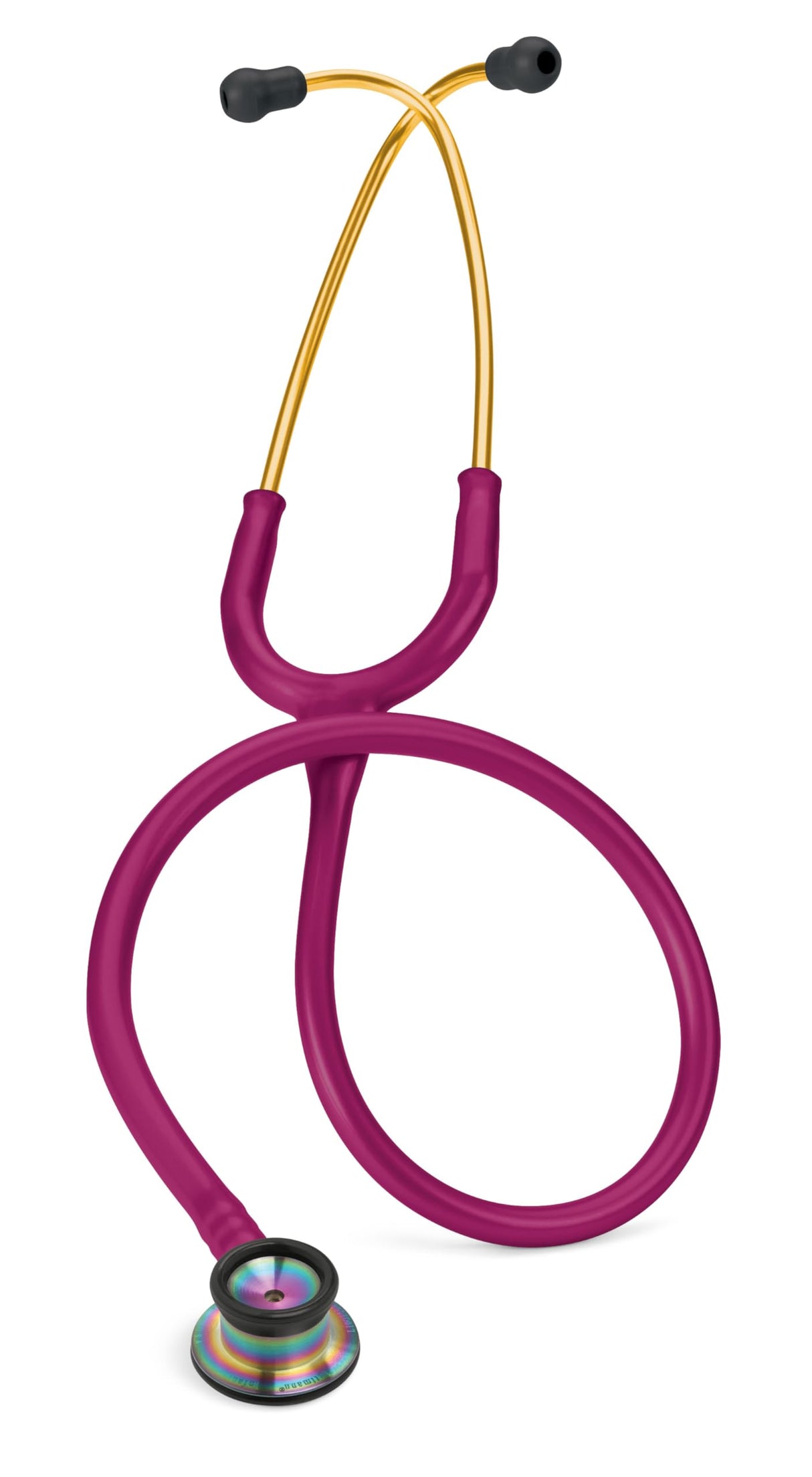 Littmann 70200763723 - Fonendo neonatal, edición arcoiris, tubo de color frambuesa