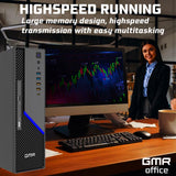 GMR Ultra SFF i5 Office PC - Ordenador de Oficina para Empresas | 3 Años de Garantía | 16 GB de RAM | SSD M.2 de 1000 GB | USB 3 | Windows 11 Pro | WiFi-Bluetooth