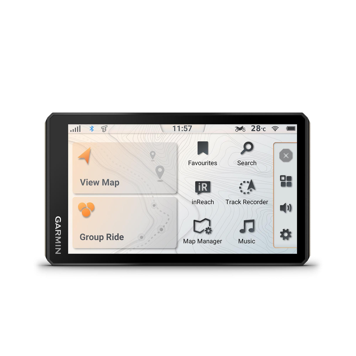 Garmin Tread 2, Navegador GPS Off-Road, Pantalla táctil 6'' Alta Resolución, Mapas topográficos preinstalados, Navegación Giro a Giro, Rutas Personalizadas, Diseño Robusto