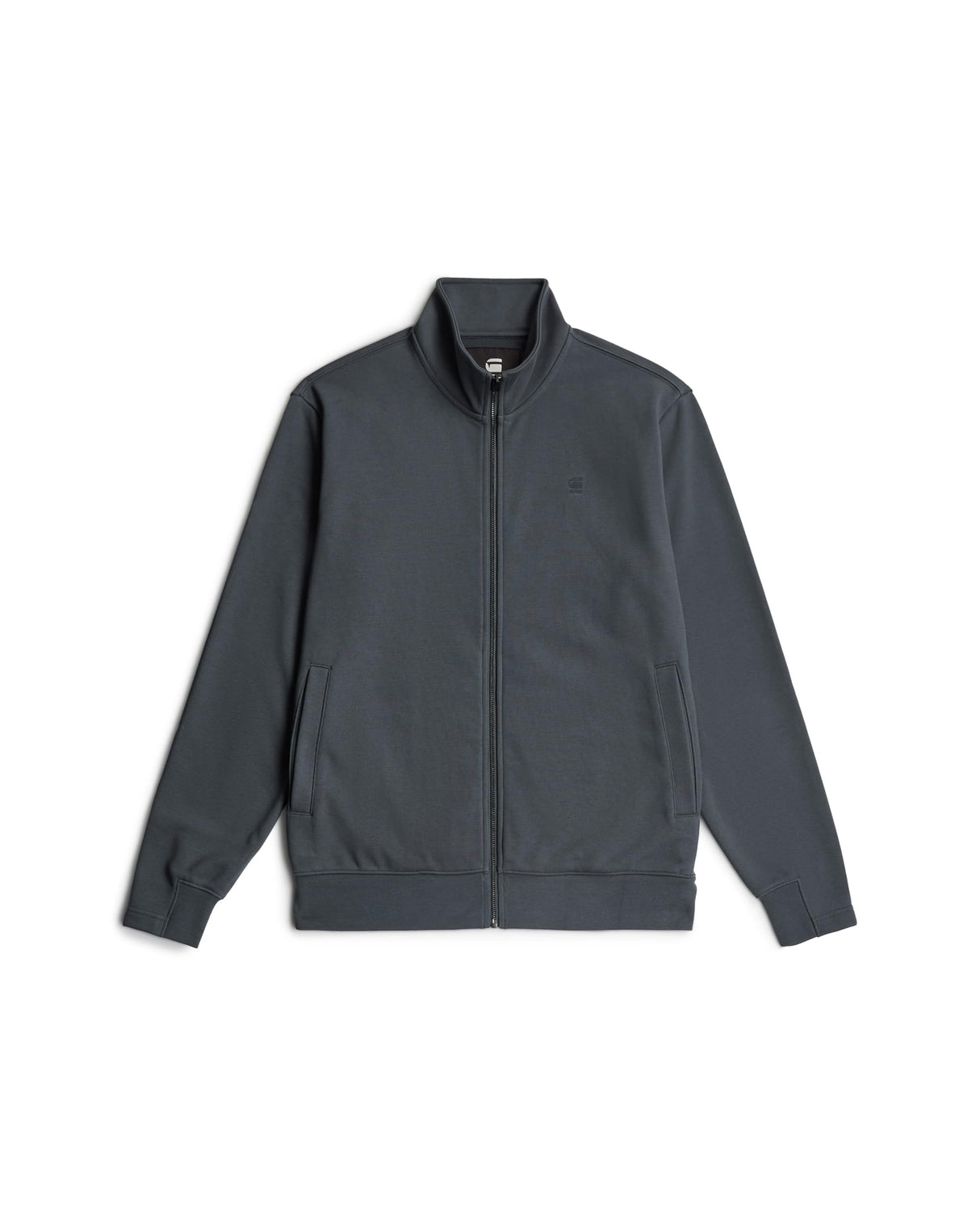 G-STAR Nifous Zip Thru Sweater, Sudadera para Hombre, Azul (India Ink D25122-d566-h392), M