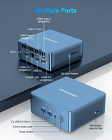 GEEKOM Mini PC Gaming IT13, NUC 13 i9-13900H (20 Threads, 24MB Cache, MAX 5,40 GHz), 32GB und 2TB PCIe 4.0 SSD Desktop Computadora, Windows 11 Pro | USB4 | Wi-Fi 6E | 8K UHD
