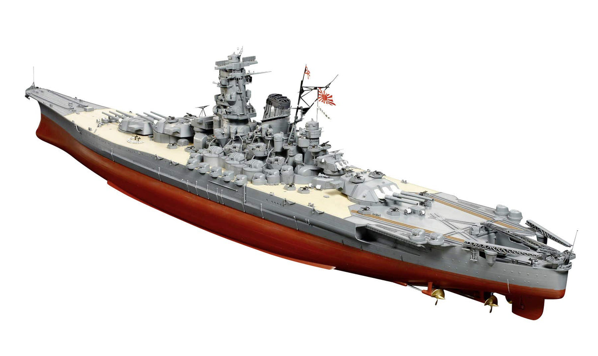 Tamiya- Yamato Battleship Maqueta, Color Azul Marino, pequeño (78025-000)