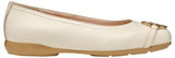 Geox D ANNYTAH W A, Bailarinas Planas Mujer, Papyrus, 38.5 EU