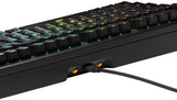 Glorious Gaming GMMK 3 Teclado Gaming Personalizable mecánico, tamaño Completo 100%, Juntas modulares, PBT Doble inyección, Placa de Aluminio, switches Hot Swap 3/5 Pines, AZERTY francés - Negro