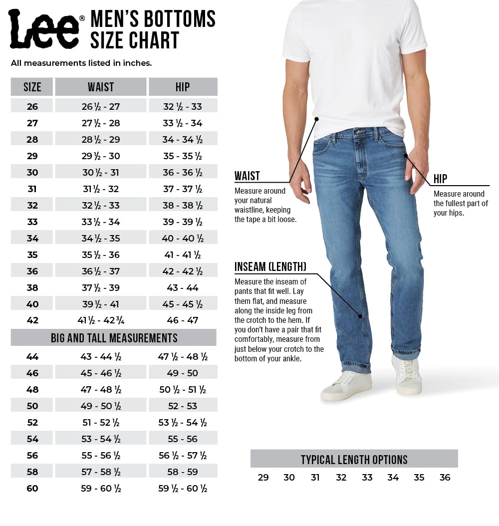 Lee Men's Modern Series Extreme Motion Athletic Jean, Zander, 29W x 32L