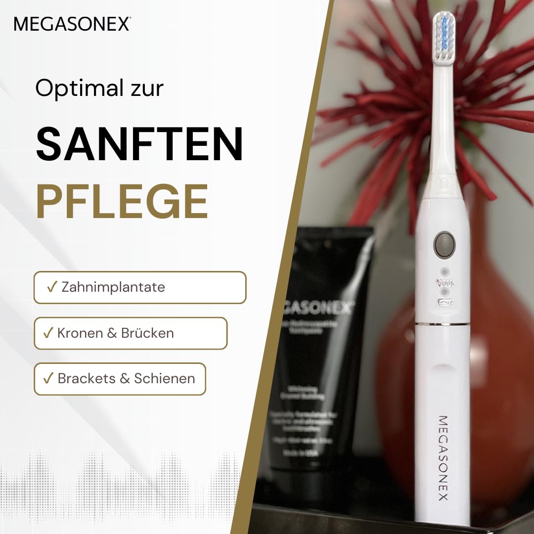 Megasonex M8 - Cepillo de dientes eléctrico