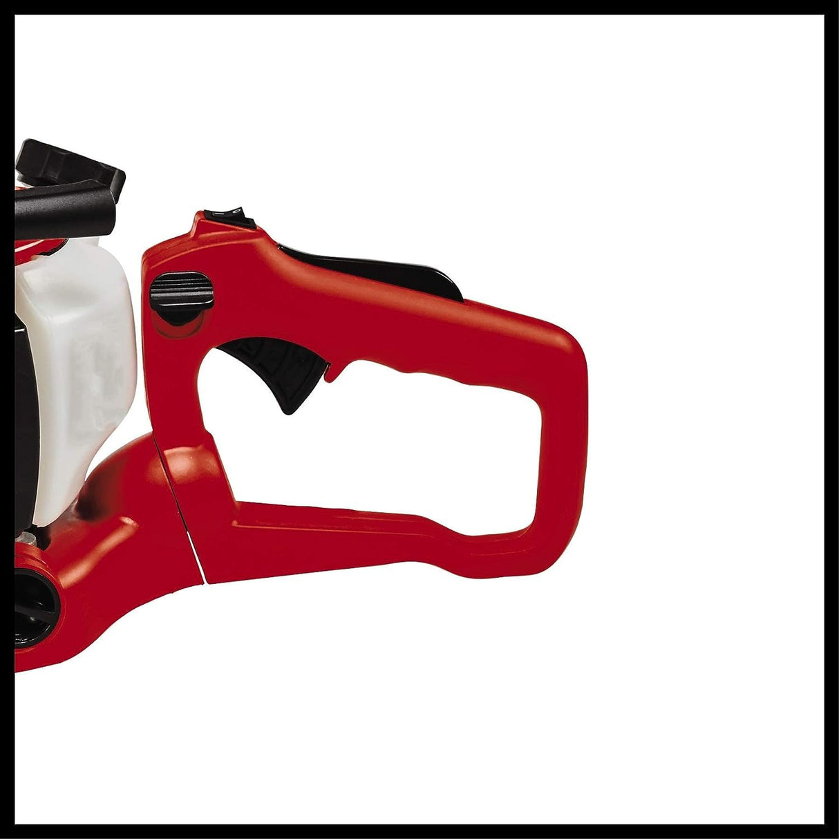 Einhell Recortasetos a gasolina motor de dos tiempos refrigerado por aire - GE-PH 2555. 0,85 KW, capacidad 0,33 litros, longitud de la espada 61 cm, espaciado entre dientes de 28 mm
