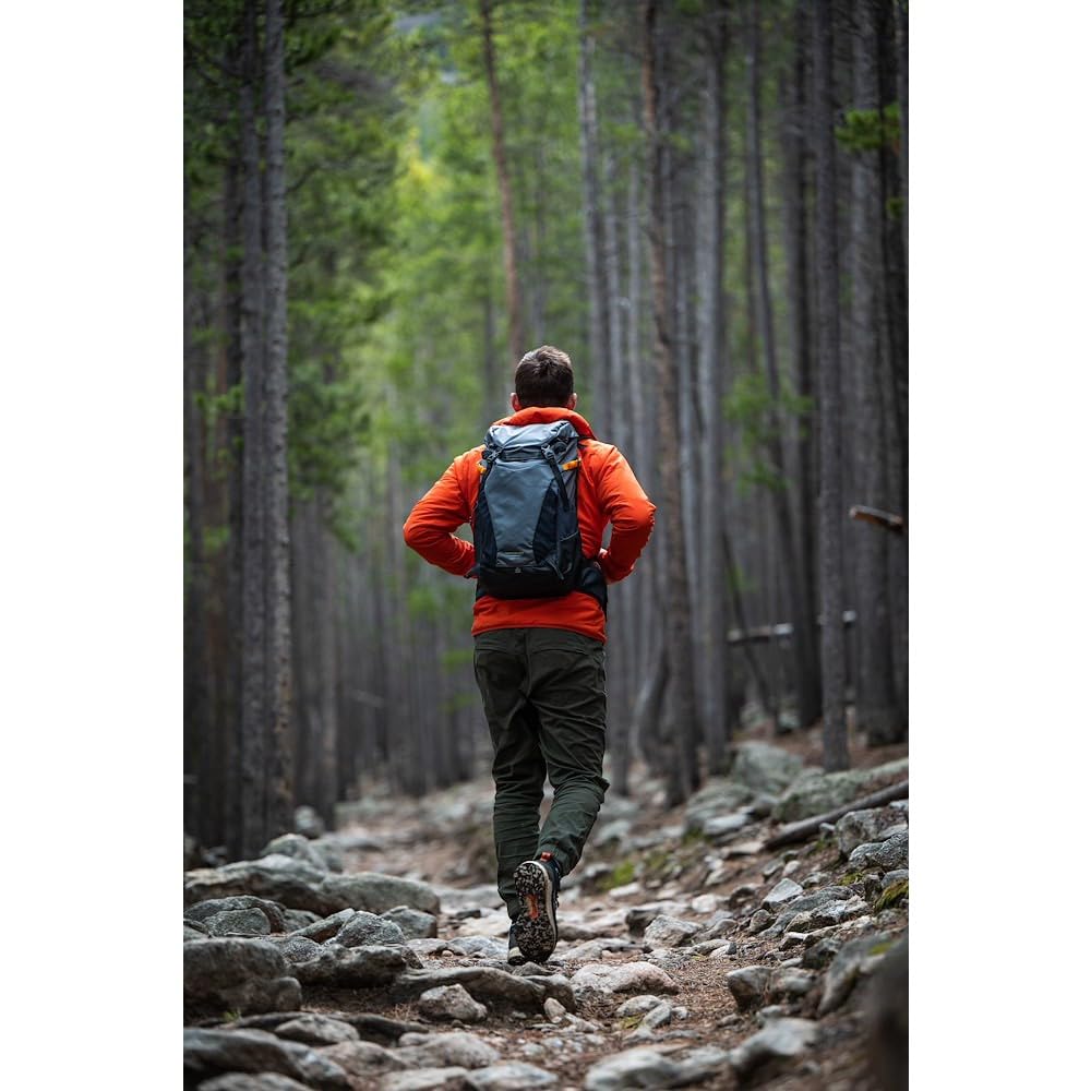 Lowepro PhotoSport BP 24L AW III, Mochila Tactica para Cámara Sin Espejo, Acceso Lateral, Inserto de Cámara Extraíble, Sistema de Correa para Accesorio, Compatible con Sony α7, Azul y Negro