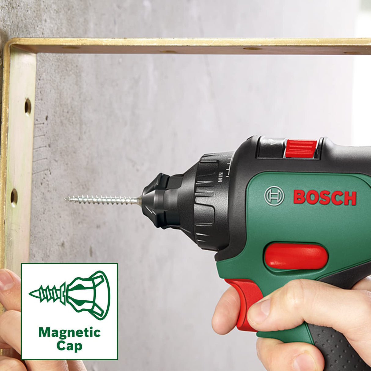 Bosch Taladro/Atornillador a batería (2 baterías, sistema de 18 voltios, en maletín de transporte), AdvancedDrill 18