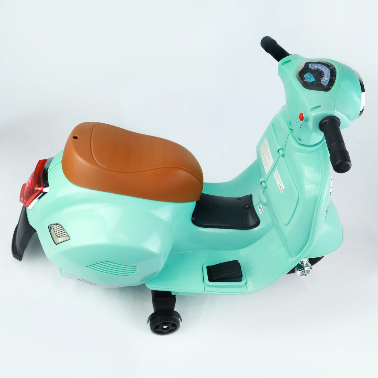 TURBO CHALLENGE Baby Driver Vespa GTS, Color Verde Aguamarina, Large (MGM 119151)