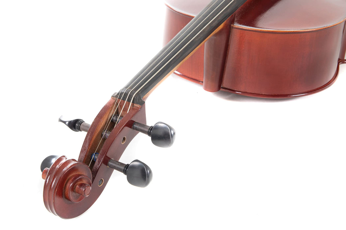 PURE GEWA Set violonchelo ébano 1/4 con funda y arco